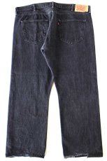 画像3: Levi'sリーバイス 501 ブラック デニムパンツ W44 L30★SDP3751 特大 (3)