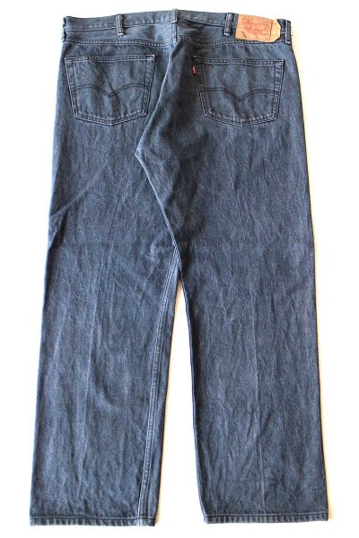 メキシコ製 Levi'sリーバイス 501 先染め カラーデニムパンツ ネイビー