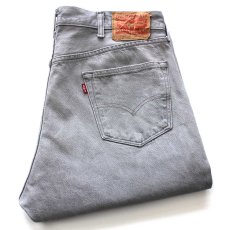 画像1: Levi'sリーバイス 501 先染め グレー デニムパンツ W38★SDP3933 (1)