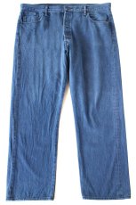 画像2: メキシコ製 Levi'sリーバイス 501 カラーデニムパンツ 紺 W42 L32★SDP3878 (2)