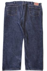 画像3: メキシコ製 Levi'sリーバイス 501 先染め ブラック デニムパンツ W52 L32★SDP3927 (3)