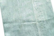 画像6: メキシコ製 Levi'sリーバイス 501 先染め カラーデニムパンツ 薄緑 W38★SDP3877 (6)