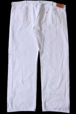 画像3: メキシコ製 Levi'sリーバイス 501 ホワイト デニムパンツ W50 L34★SDP3883 特大 (3)