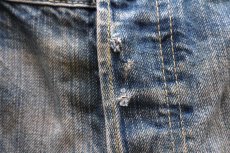 画像6: トルコ製 Levi'sリーバイス 501 USED加工 デニムパンツ W34 L32★SDP3955 ユーロ (6)