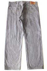 画像3: 00s メキシコ製 Levi'sリーバイス 501 先染め グレー デニムパンツ W42 L34★SDP3928 (3)