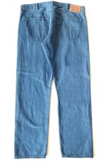 画像3: メキシコ製 Levi'sリーバイス 501 CT 後染め カラーデニムパンツ 薄紺 W40 L32★SDP3907 (3)