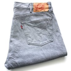 画像1: Levi'sリーバイス 501 先染め グレー デニムパンツ W42 L30★SDP3929 (1)