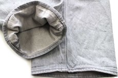 画像8: Levi'sリーバイス 501 先染め グレー デニムパンツ W42 L30★SDP3929 (8)