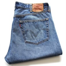 画像1: 00s メキシコ製 Levi'sリーバイス 501 USED加工 デニムパンツ W38 L30★SDP3855 (1)