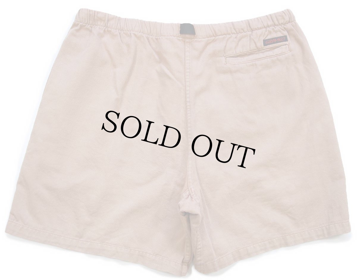 画像2: 00s USA製 GRAMICCIグラミチ コットン クライミングショーツ 薄茶 W-L★ショートパンツ (2)