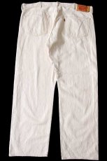 画像3: メキシコ製 Levi'sリーバイス 501 CONE DENIM WHITE OAK カラーデニムパンツ 生成り W44★SDP3880 特大 (3)