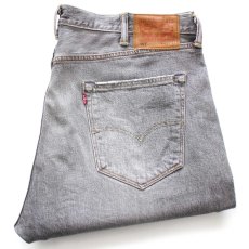 画像1: Levi'sリーバイス 501 USED加工 ストレッチ 先染め グレー デニムパンツ W40★SDP3931 (1)
