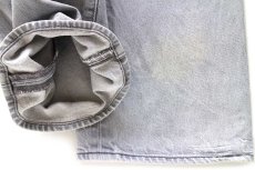 画像8: メキシコ製 Levi'sリーバイス 501 先染め グレーデニムパンツ W42★SDP3913 (8)