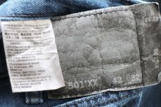 画像5: メキシコ製 Levi'sリーバイス 501 カラーデニムパンツ 紺 W42 L32★SDP3878 (5)