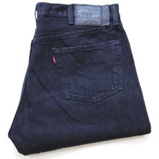 画像1: メキシコ製 Levi'sリーバイス 501 ブラック デニムパンツ W40★SDP3925 (1)