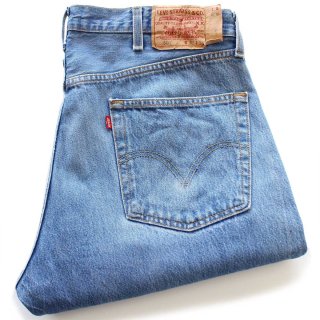 00s リーバイス　501 デニムパンツ　w36 Levi's ビンテージ 00s Levi's リーバイス501 ブランクタブ 激ヒゲ ジーンズ 実寸