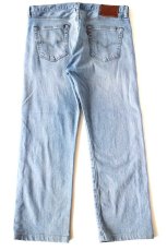 画像3: ポーランド製 LEVI'Sリーバイス PREMIUM 501 BIGE USED加工 ストレッチ デニムパンツ W34★SDP3961 ユーロ (3)