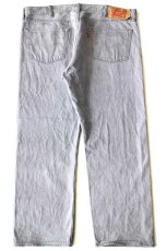 画像3: Levi'sリーバイス 501 先染め グレー デニムパンツ W42 L30★SDP3929 (3)