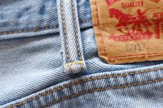 画像7: Levi'sリーバイス 501 色落ち加工 デニムパンツ W38 L30★SDP3831 (7)