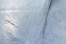 画像9: 00s メキシコ製 Levi'sリーバイス 501 ダメージ デニムパンツ W48 L30★SDP3886 特大 (9)