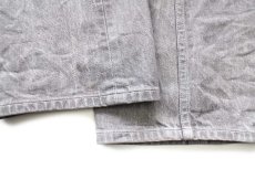 画像7: 00s メキシコ製 Levi'sリーバイス 501 先染め グレー デニムパンツ W42 L34★SDP3928 (7)