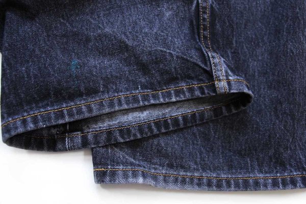 メキシコ製 Levi'sリーバイス 501 先染め ブラック デニムパンツ W52