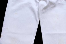 画像6: 90s スペイン製 Levi'sリーバイス 501 ホワイト デニムパンツ W33★SDP4036 ユーロ (6)