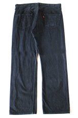 画像3: Levi'sリーバイス 501 後染め ブラック デニムパンツ W36 L30★SDP3979 (3)