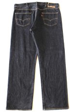 画像3: Levi'sリーバイス 501 先染め ブラック デニムパンツ W38 L32★SDP4017 (3)