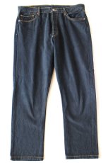 画像2: 00s Levi'sリーバイス 501 後染め ブラック デニムパンツ カスタム W36 L30★SDP3981 (2)