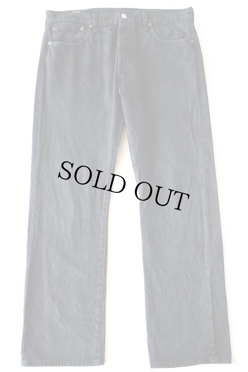 画像2: LEVI'Sリーバイス PREMIUM 501 BIGE 後染め ブラック デニムパンツ W34 L30★SDP3983 (2)