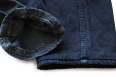 画像7: トルコ製 Levi'sリーバイス 501 後染め ブラック デニムパンツ W30★SDP4061 ユーロ (7)