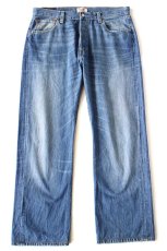 画像2: トルコ製 Levi'sリーバイス 501 USED加工 デニムパンツ W36★SDP4027 ユーロ (2)