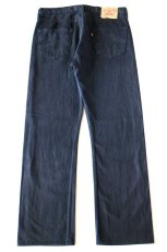 画像3: Levi'sリーバイス 501 後染め ブラック デニムパンツ W34★SDP4065 (3)