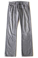 画像2: トルコ製 Levi'sリーバイス 501 USED加工 先染め グレー デニムパンツ W34 L34★SDP4060 ユーロ (2)