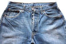 画像4: ポーランド製 Levi'sリーバイス 501 USED加工 デニムパンツ W32 L32★SDP3965 ユーロ (4)