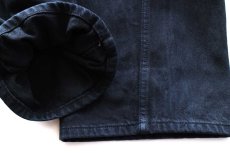 画像7: Levi'sリーバイス 501 後染め ブラック デニムパンツ W36 L30★SDP3979 (7)