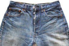 画像4: 00s スペイン製 Levi'sリーバイス 501 USED加工 デニムパンツ W31 L34★SDP4052 ユーロ (4)