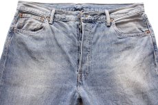 画像4: トルコ製 Levi'sリーバイス 501 USED加工 デニムパンツ W36★SDP4026 ユーロ (4)