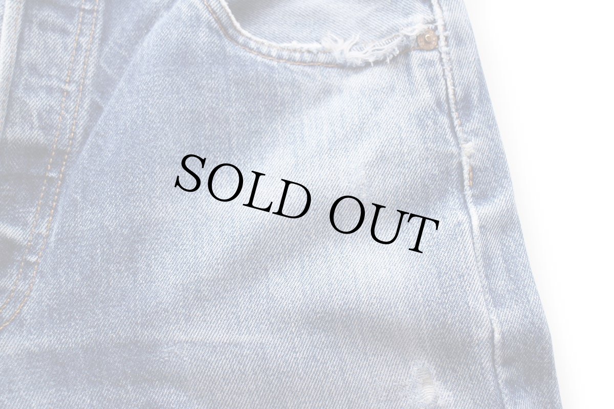 画像7: 90s カナダ製 Levi'sリーバイス 501 ダメージ デニムパンツ ヒゲ W30 L30★SDP3972 (7)