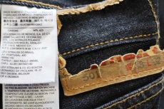 画像5: Levi'sリーバイス 501 先染め ブラック デニムパンツ W38 L32★SDP4017 (5)