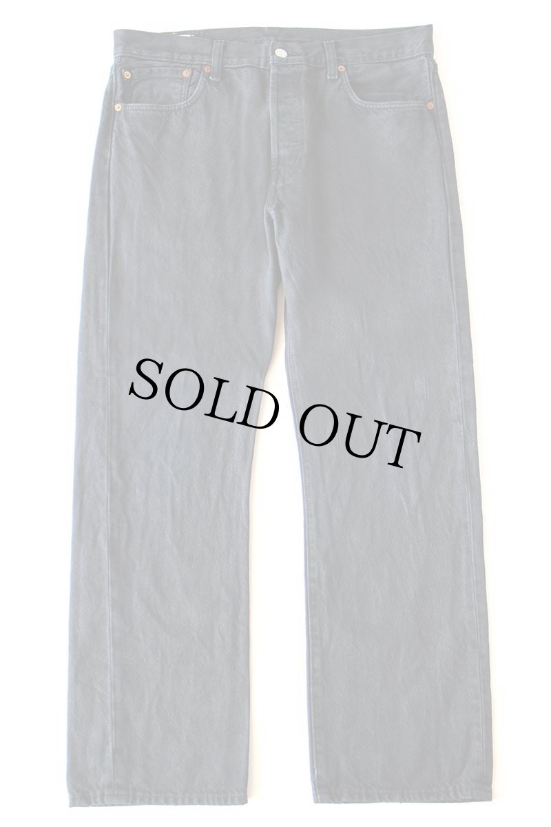 画像2: LEVI'Sリーバイス PREMIUM 501 BIGE 後染め ブラック デニムパンツ W34 L30★SDP3984 (2)