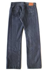 画像3: ポーランド製 LEVI'Sリーバイス PREMIUM 501 BIGE ストレッチ 後染め ブラック デニムパンツ W33 L30★SDP4064 ユーロ (3)