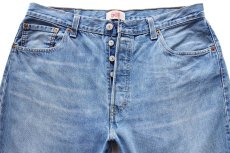 画像4: ポーランド製 Levi'sリーバイス 501 USED加工 デニムパンツ W36 L30★SDP4025 ユーロ (4)