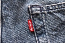 画像7: ブルガリア製 LEVI'Sリーバイス PREMIUM 501 BIGE USED加工 ストレッチ デニムパンツ カスタム W36★SDP4050 (7)