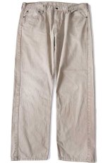 画像2: Levi'sリーバイス 505 カラーデニムパンツ グレーベージュ W40 L32★SDP4019 (2)