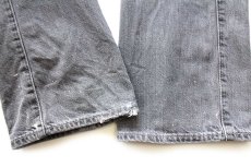 画像6: トルコ製 Levi'sリーバイス 501 USED加工 先染め グレー デニムパンツ W34 L34★SDP4060 ユーロ (6)