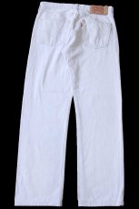 画像3: 90s スペイン製 Levi'sリーバイス 501 ホワイト デニムパンツ W33★SDP4036 ユーロ (3)