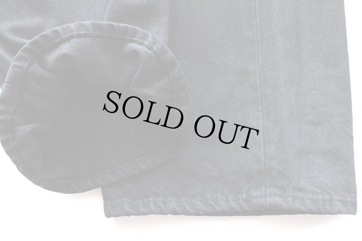 画像8: LEVI'Sリーバイス PREMIUM 501 BIGE 後染め ブラック デニムパンツ W36 L32★SDP3982 (8)