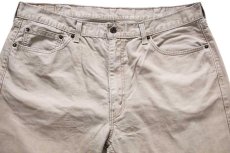 画像4: Levi'sリーバイス 505 カラーデニムパンツ グレーベージュ W40 L32★SDP4019 (4)